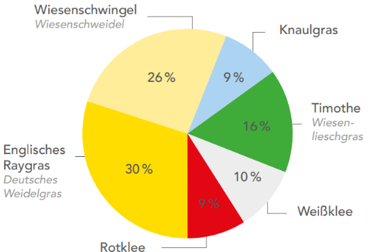 IIIA Supermischung für Wechselgrünland