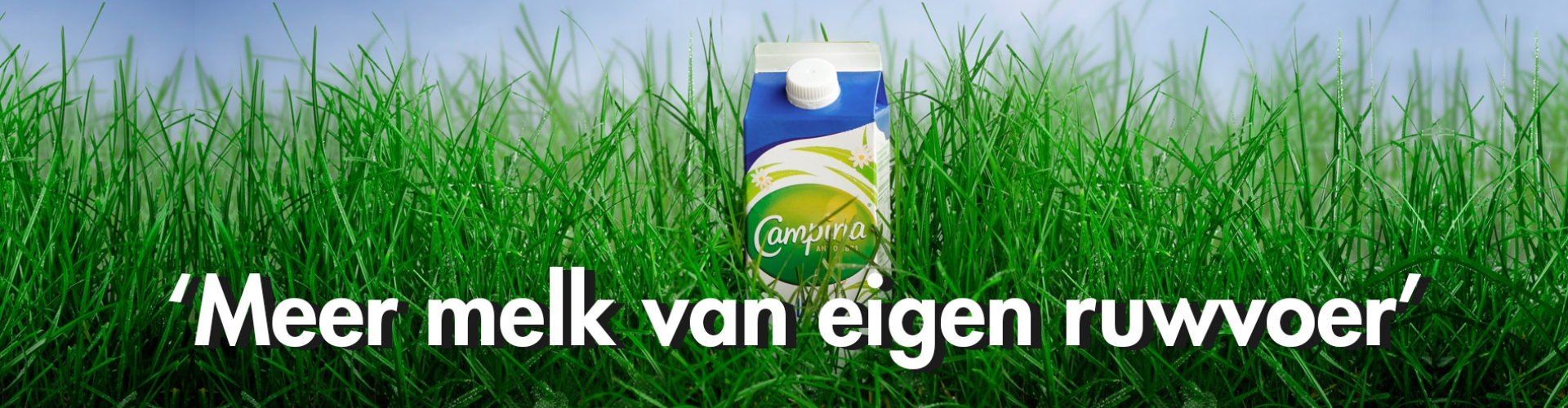 Header meer ruwvoer met pak melk